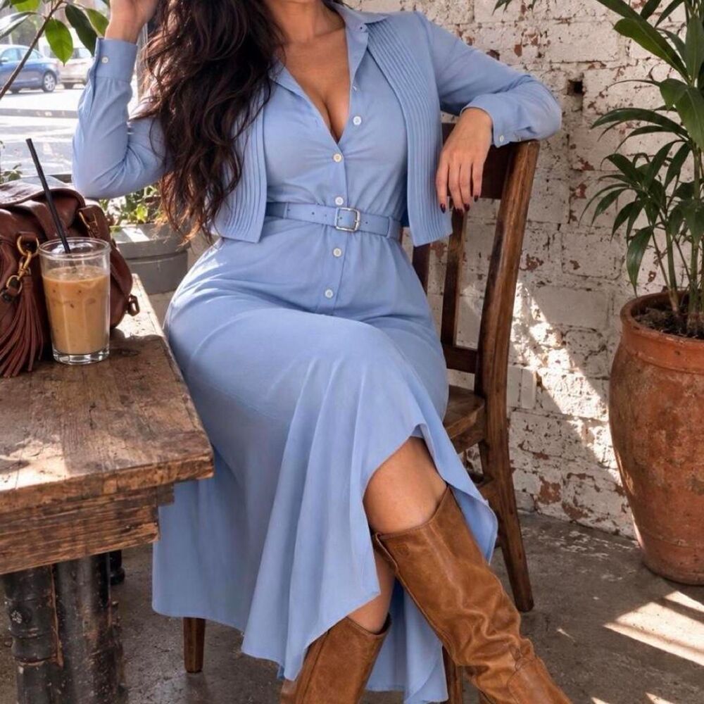 Jcpenney Women's Blue Dress